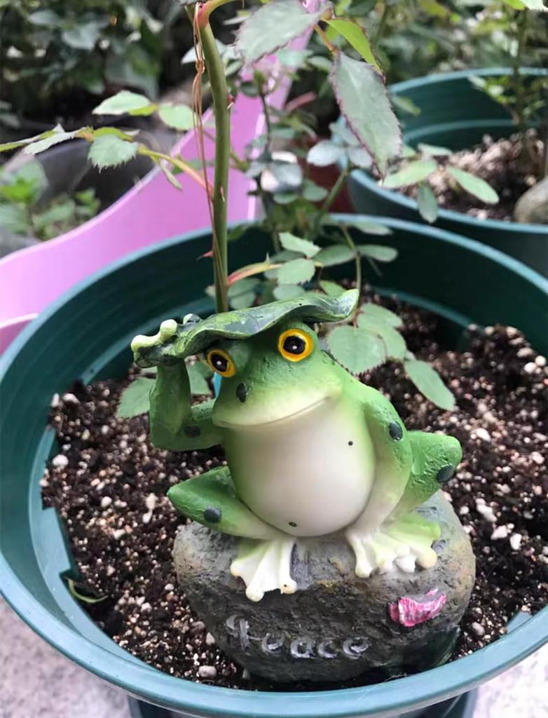 Set mit 3 Frosch Garten Glücksbringer Harz Frosch Innenbereich Eingangsbereich Büro Einzugsgeschenke Figuren, Ornamente, Anhänger, Ornamente, Dekorationen,