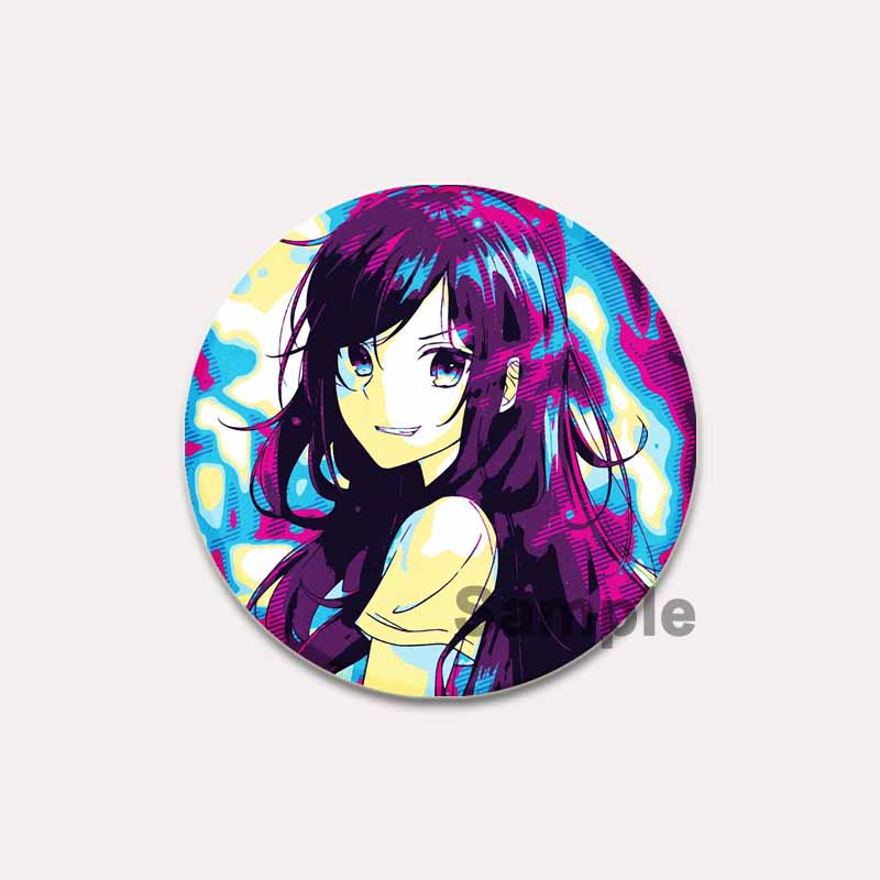 32/44/58mm Love Anime Horimiya Abzeichen auf Rucksackzubehör Miyamura Izumi Hori Kyouko Cartoon Broschen für Kleidung Tasche Dekor Geschenke Pins