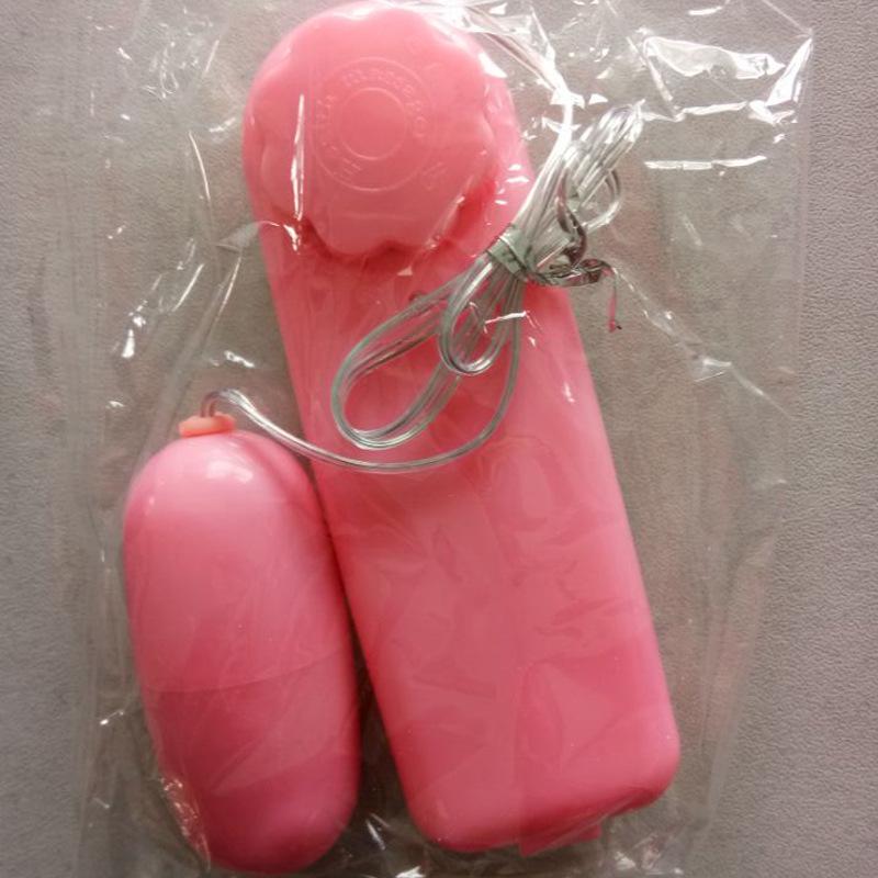 Solid Color Vibrating Egg Massager with Remote Control - Silent Mini Vibrator for Women