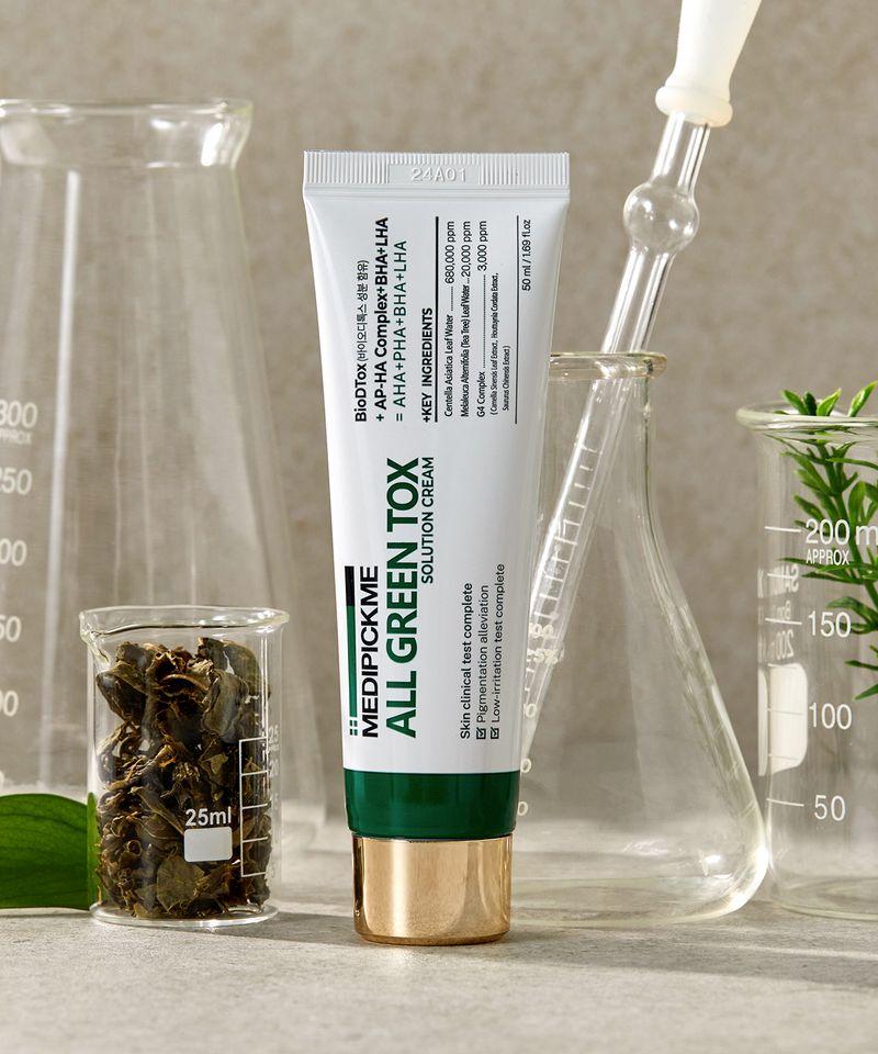 All Green Tox Solution Soothing Cica Soothing Moisturizing Cream 50ml