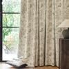 1PC LOZUJOJU French Retro Blackout Curtains with Butterfly Floral Print Curtains Thick Curtains for Bedroom Living Room Window for Home Decor