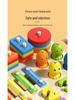 Wooden Magnetic Fishing & Shape Pairing Educational Toy Set for Kids