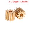 0.5M Modulus 8T 9T 10T 11T 12T 14T 15T 16T Teeth Copper Transmission Gear For Spindle Transmission Gear Fit 1.98Mm 2.3Mm 3.17Mm 3Mm 5Mm Shaft