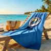 Love Manchester City Fc Beach Towel Super Soft Microfiber Quickdry Fabric Comfortable Lightweight