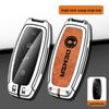 Denza D9 Key Case: Metal Leather Key Shell for Men & Women