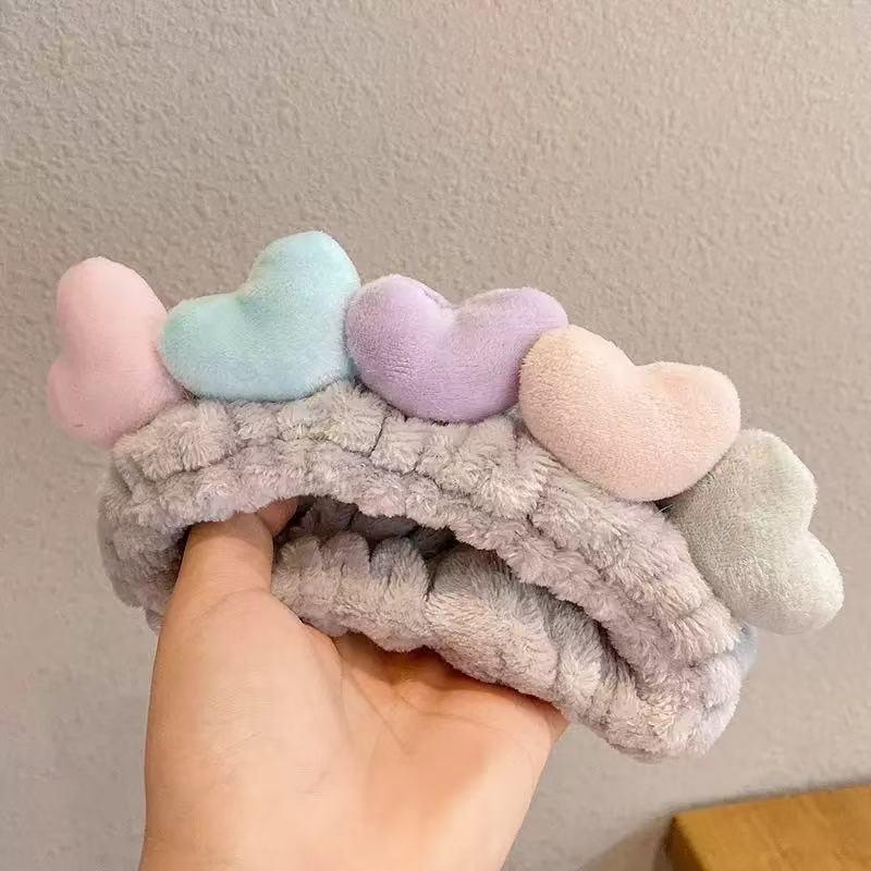 Strawberry Bear Plush Headband: Non-Slip Cute Cartoon Hair Accessory for Girls