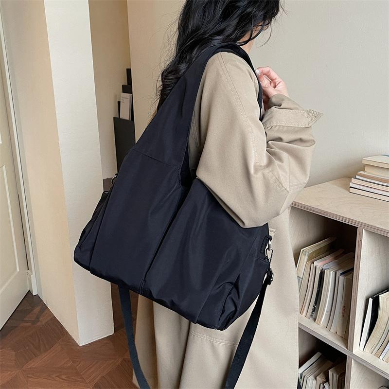 Lazy Bag, Multi-compartment Mother Bag, Large-capacity Tote Bag, Casual Shoulder Bag, Portable Class Bag.