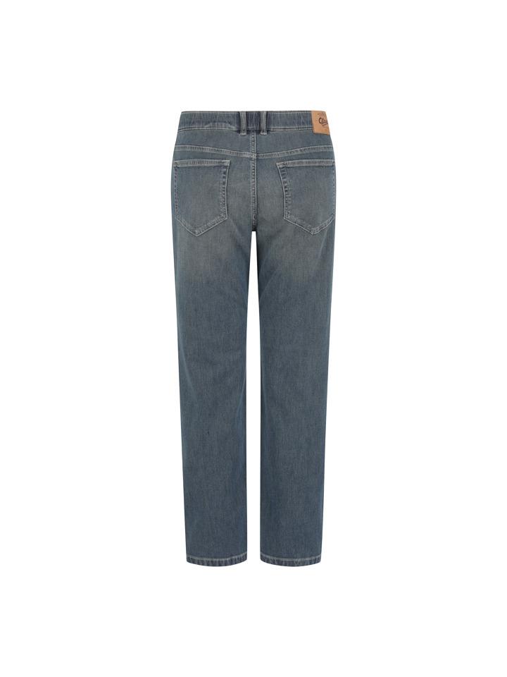 OLZEN Men'S Textured Denim Pants_Zog5Dp1301Bl