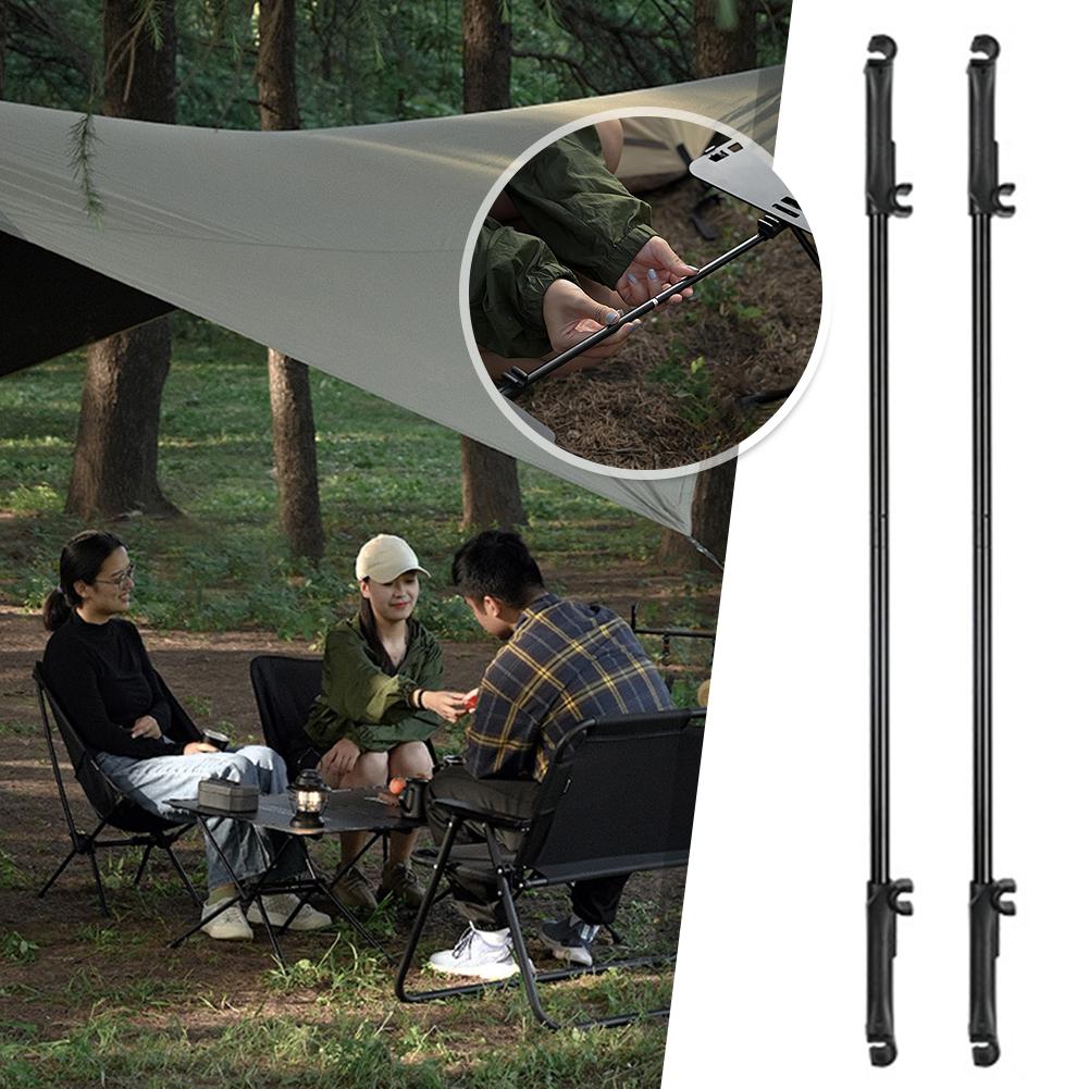 2Pcs Folding Table Connector Lightweight Collapsible Table Extension Rod Portable Camping Accessories for Helinox Tactical Table