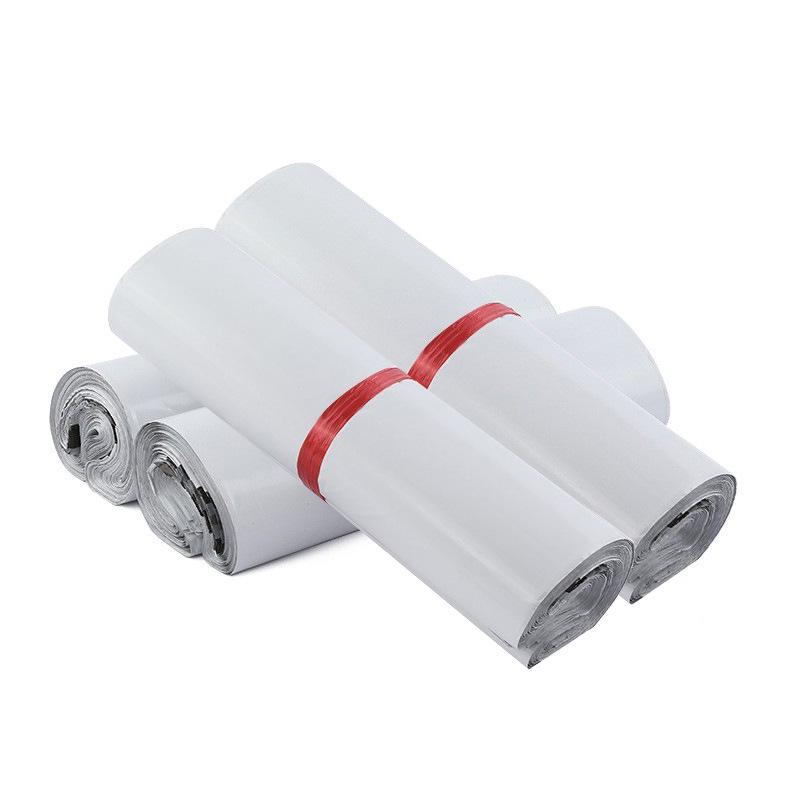 Waterproof White E-commerce Packaging Bag for Shipping