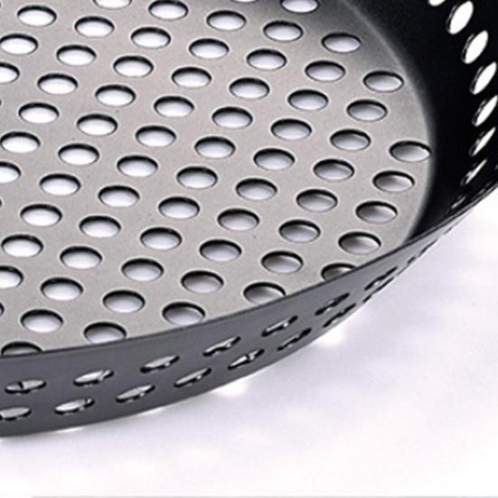 Frying Pan Portable Baking Outdoor Camping Grill Tray Barbecues