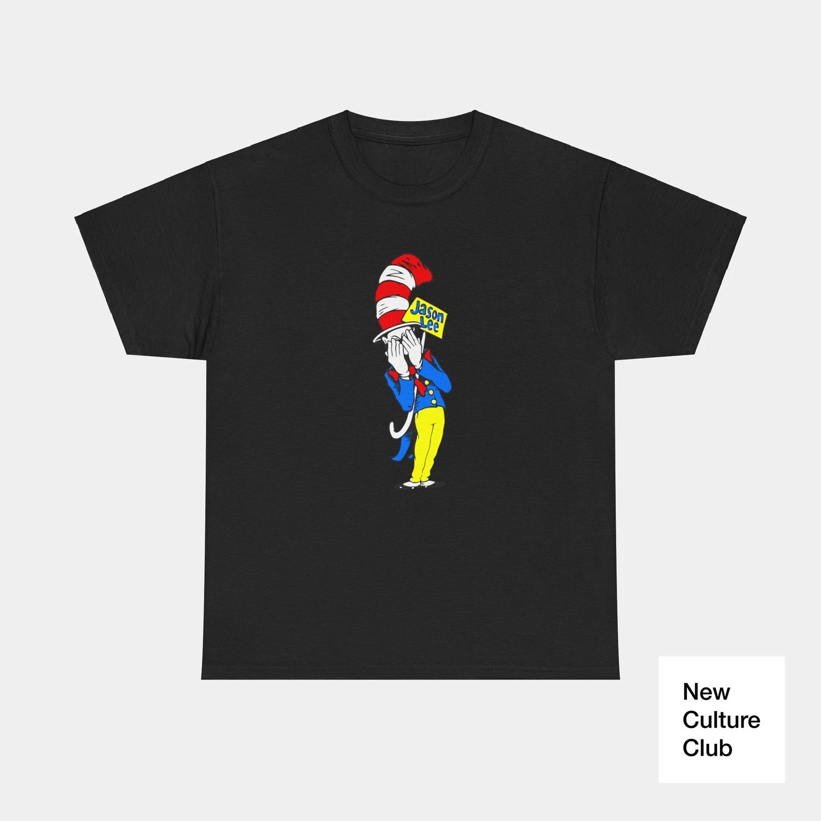 Jason Lee Skate Mad Hatter Retro Vintage Skate 100% Cotton T-shirt Mens Tees Top Design L