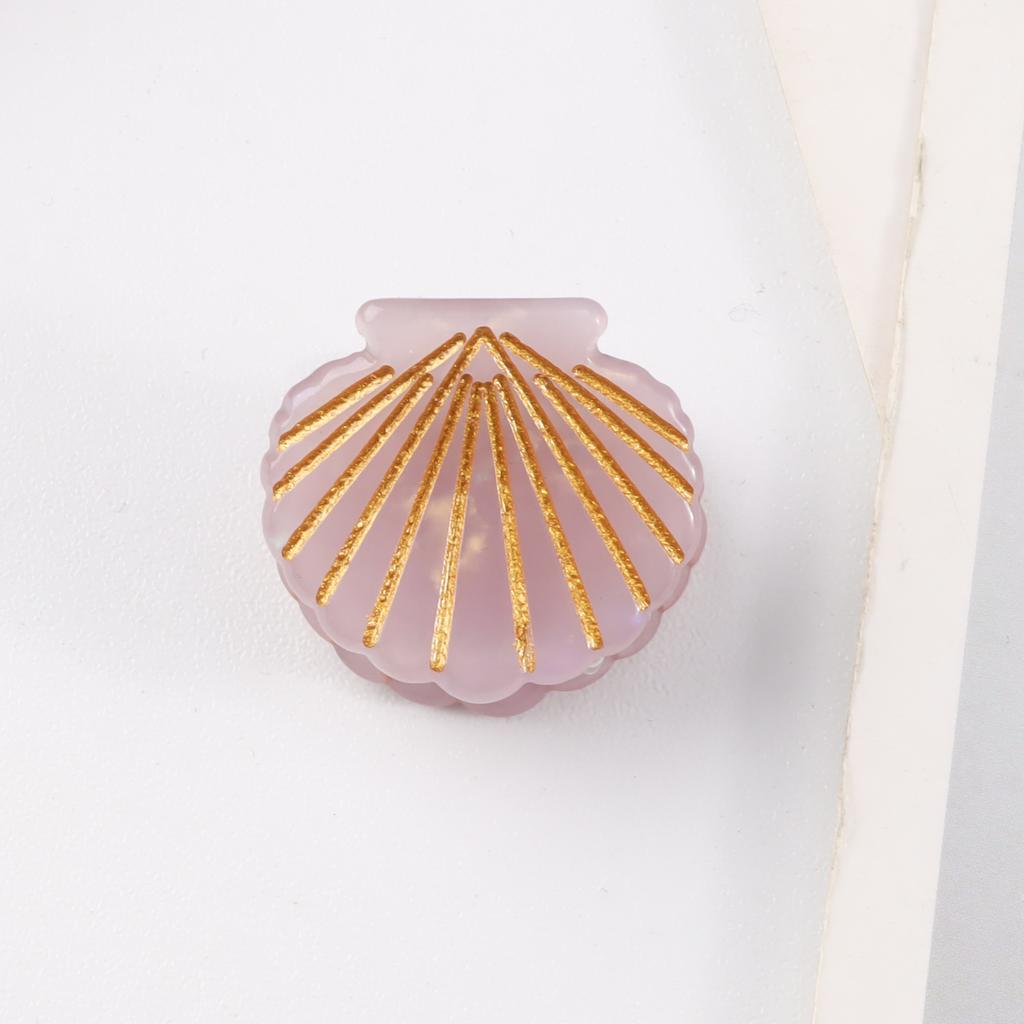 1 Stück Neue Muschel Greifspange Kleine Süße Mädchen Wind Haarspange Frische Kante Clip Haarschmuck