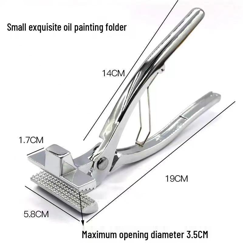 Manual Brad Nailer 1008F - U-Type Staple Gun for Canvas, Woodworking & Advertising