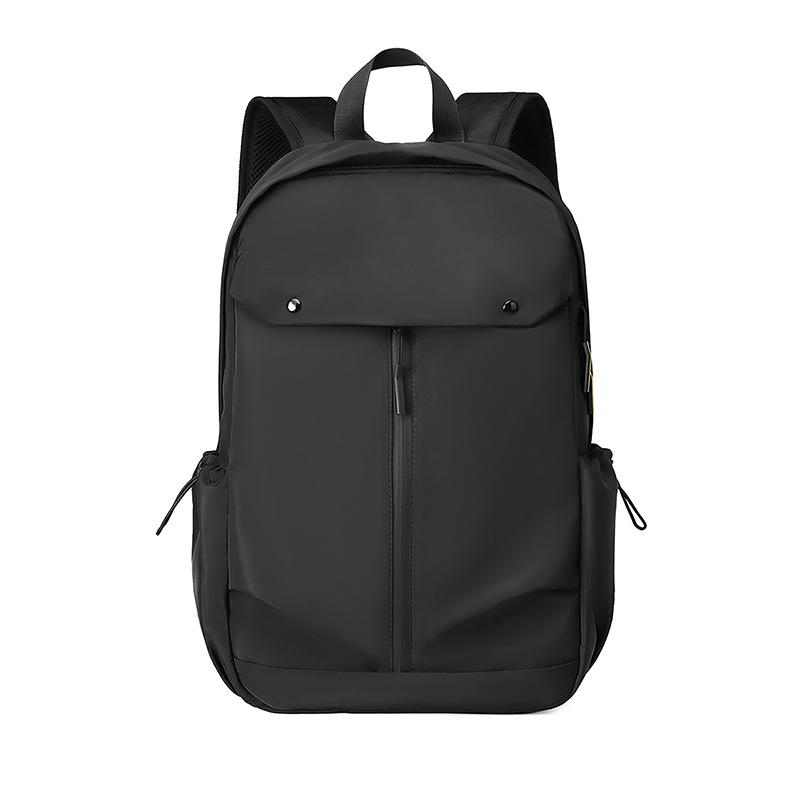 

Мужской уличный рюкзак большой вместимости, модный повседневный студенческий рюкзак, для деловых поездок и командировок, рюкзак для компьютера чёрный