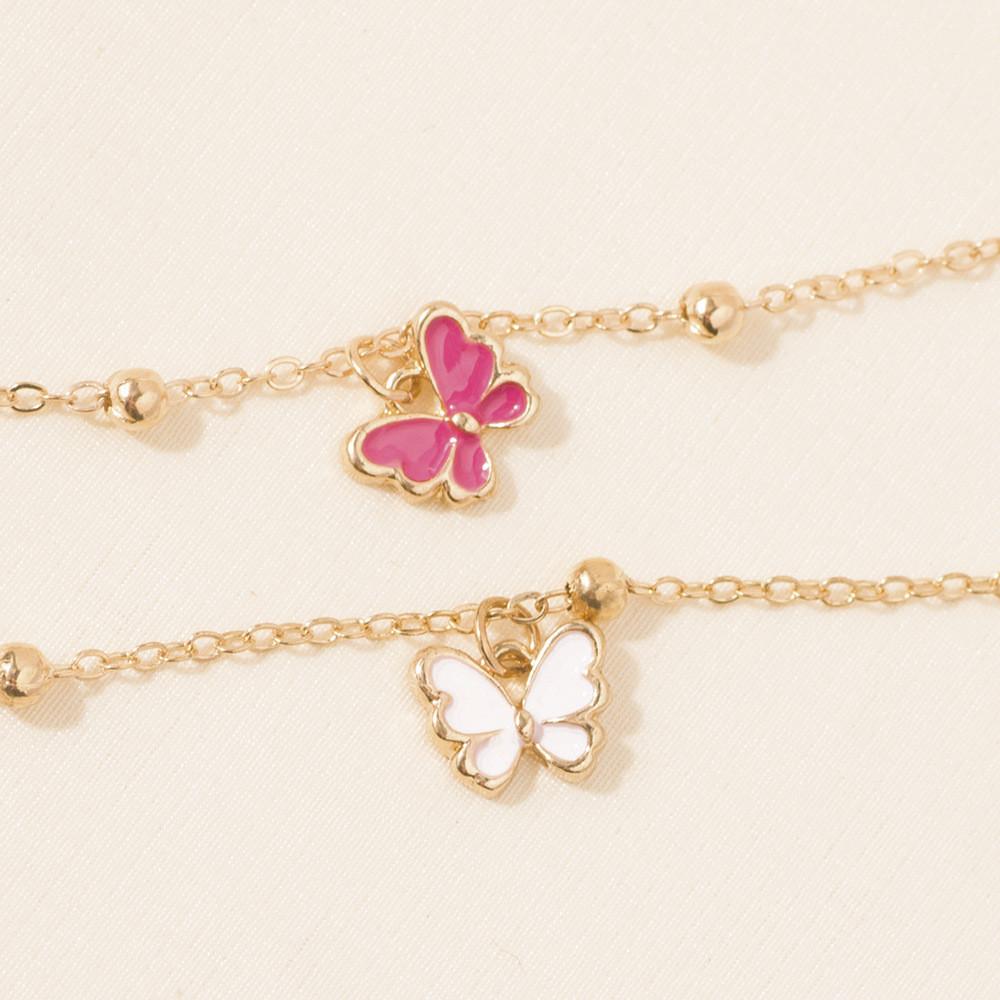 

Glamorous Butterfly Pendant Necklace For Women Unique Gift Idea In Elegant Alloy Design