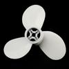 7 1/4 5‑A 3 Aluminum Propeller Aluminum 3 Blades Propeller for Hangkai 3.5HP Boat Outboard Motor