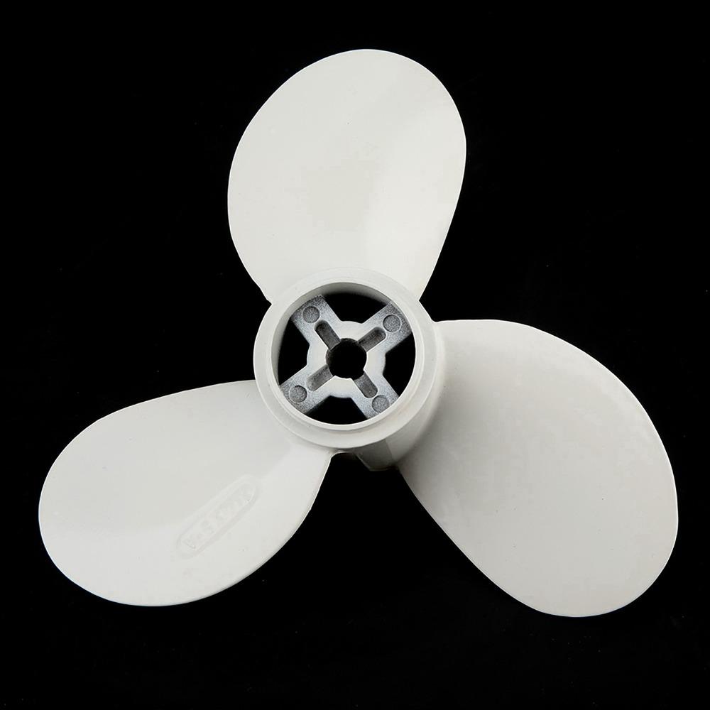 7 1/4 5‑A 3 Aluminum Propeller Aluminum 3 Blades Propeller for Hangkai 3.5HP Boat Outboard Motor