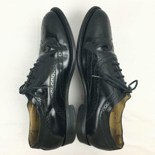 Stafford Premium Full Brogue Wingtip Business Shoes Black Size 10D (Approx. 27.028.0cm) Men's(USED)