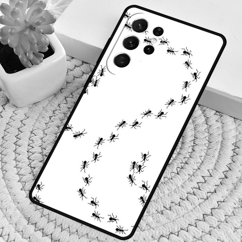 Creepy Ant Insects Scary Phone Case for Samsung Galaxy note 10 pro S26 Ultra S23 S24 FE S25 S21 S22 PLUS shockproof Cove