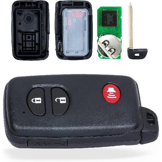 Keyless Entry Smart Prox Remote Key Fob Replacement for Toyota Venza Prius C V 4 Runnner Scion TC(FCC ID:HYQ14ACX PN:89904-47230 271451-5290 GNE