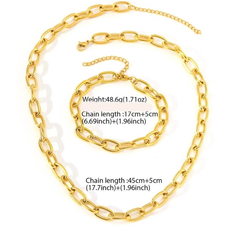 Multifuntional Necklace Simple Necklace Women Adjustable Chain Bracelet Suitable for Work Parties and Festival Event