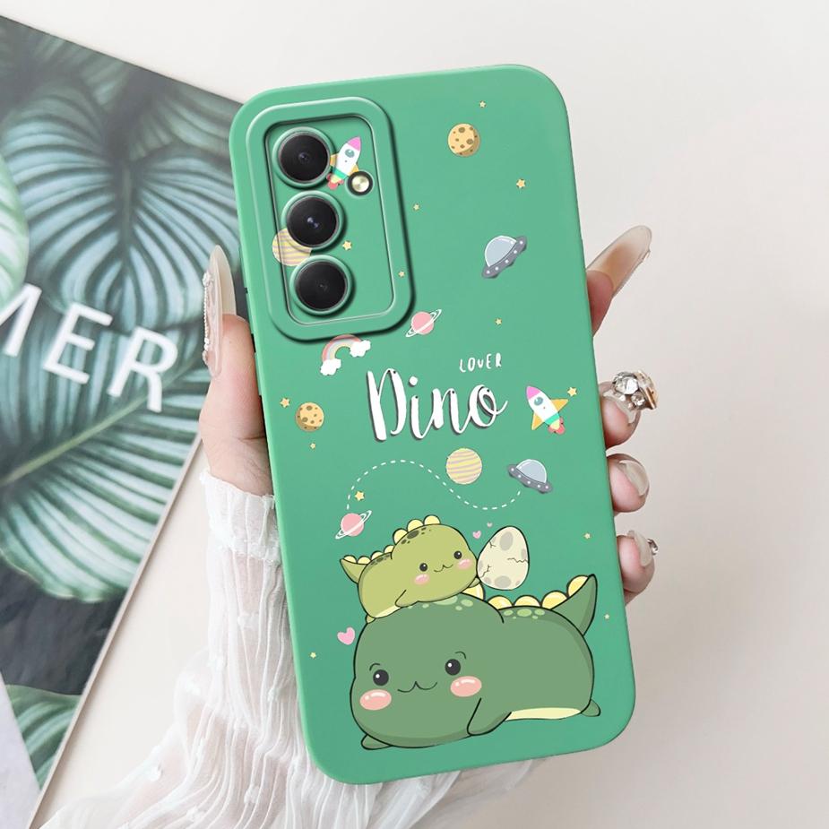 For Samsung Galaxy S24 FE Case SM-S721B Cute Fashion Cartoon Cover Soft TPU Phone Case For Samsung S24 FE S24FE Shell 6.7'' Bags