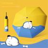 Three-Fold Eight-Bone Cute Animal Cartoon Children'S Folding Umbrella For Students' Special Lightweight And Easy-To-Carry Umbrel