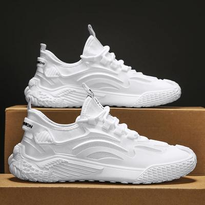 Moda Novo Estilo Sapatos para Homens Esportes Adolescentes Estudantes Ao Ar Livre Tênis Masculinos Branco Leves Homens Caminhadas Sapatos Casuais Main Push