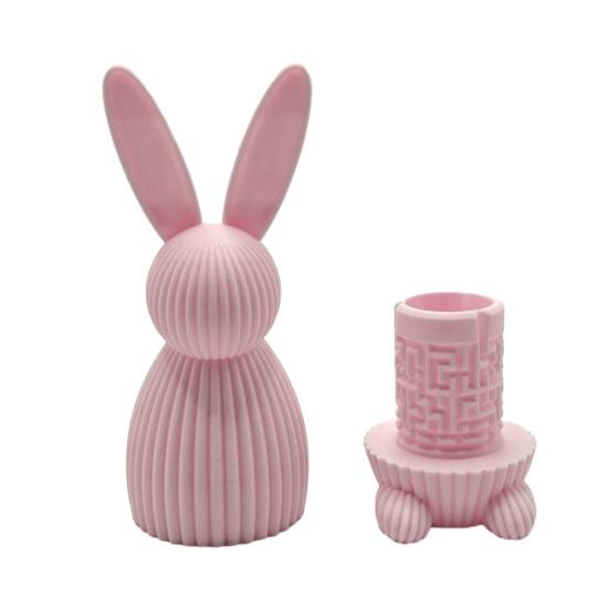 

3D-друкована фігурка кролика зі схованкою Лабіринт у формі кролика Подарункова коробка Навчальна головоломка для зняття стресу Тварина Великодній подарунок