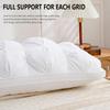 Almohadas Bedsure Tamaño Queen Juego de 2 - Almohadas de Cama Suaves para Dormir Paquete de 2, Esponjosas y con Soporte, Calidad Hotelera, Plumón Original
