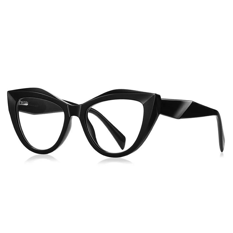 New Europe and America Cat Eye Glasses Frame Women Fashion Eyeglass Frame Anti Blue Light Glasses Computer Goggles Óculos Gifts