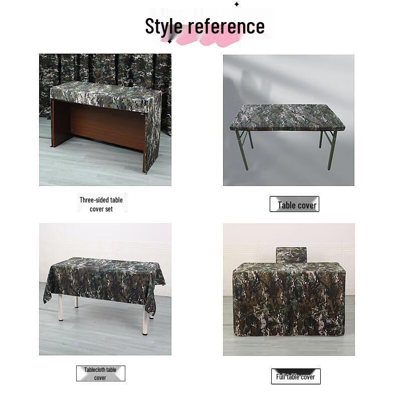 Thickened Camouflage Canvas Fabric