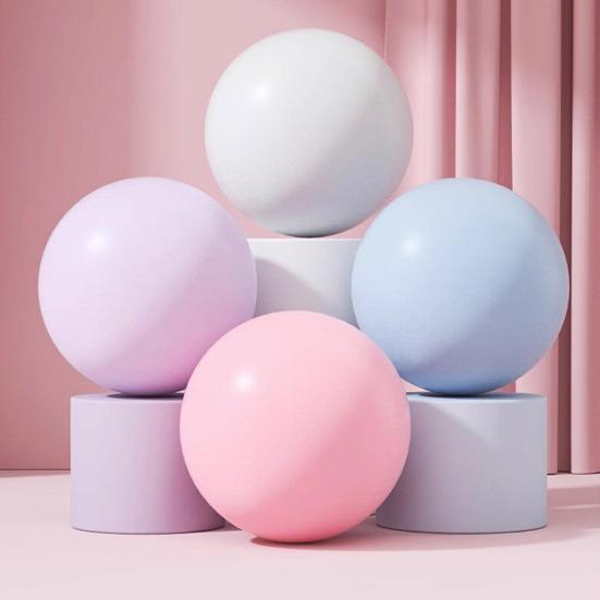 Yousheng Small Pilates Exercise Ball Pelvic Floor Muscle Barre Yoga Core Strength Physical Therapy Stability Fitness Ball Home Gym Mini Workout