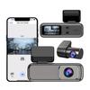 Real 2K 1.47Inch IPS Screen WIFI DVR Dual Lens Car Black Box Dashcam 150° Wide Angle Rear Camera 1K 2.4G/5G 1080P Video Recorder