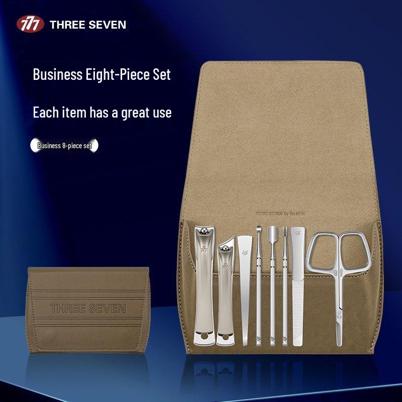 THREE SEVEN Premium 8-Piece Manicure Set