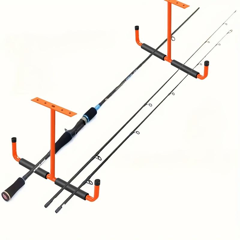1/2/4pcs Ceiling Mounted Storage Hooks - Easy To Install, for Bicycles, Ladders, Wood, Garden Tools - Ideal for Storage Solutions, Garage Organization