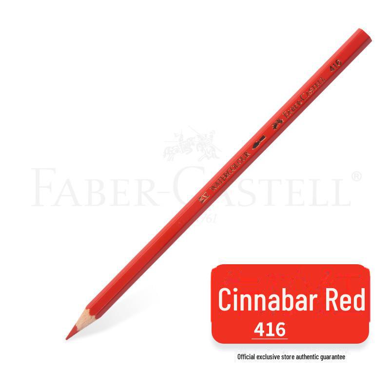 Faber-Castell Water-Soluble Colored Pencil - Bright Red/Blue Complementary