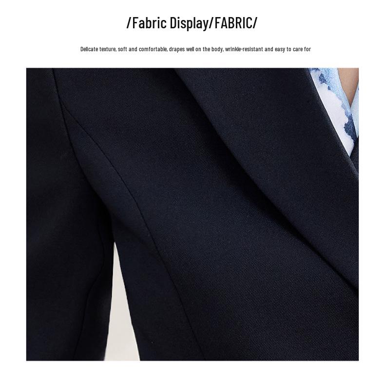 2025 Women's Autumn Black Pantsuit: Elegant Business Professional Workwear