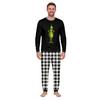 Christmas Print Crewneck Top and Jogger Pants Set Casual Two Piece Outfit for Holiday Lounging