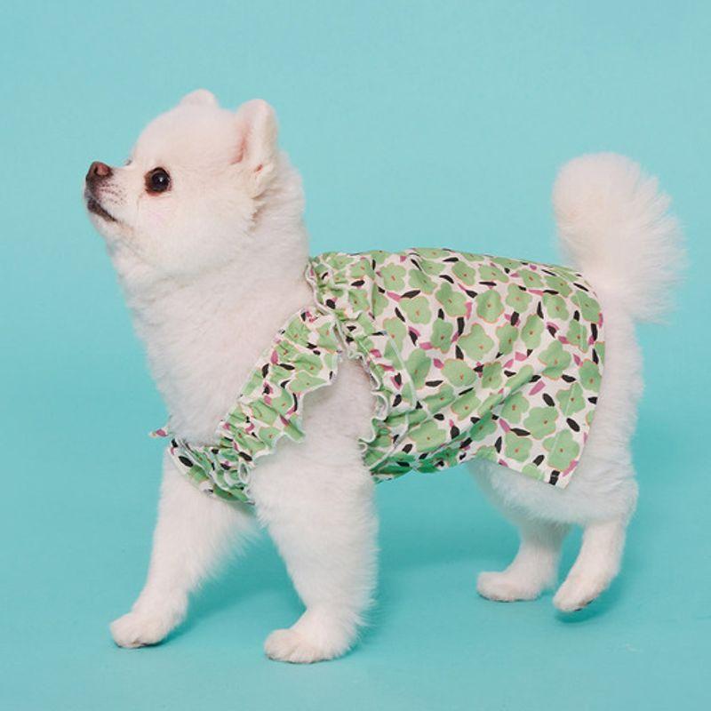 MIMINKO Floral Ruffle Nashi Blouse [DW3MB1230]