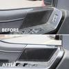 Kohlefaser-Optik 4-Türgriff-Abdeckungen für Ford F-150 -2025