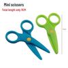 Children's Safety Craft Scissors - Plastic, Round-Head, Cute Design for Toddlers