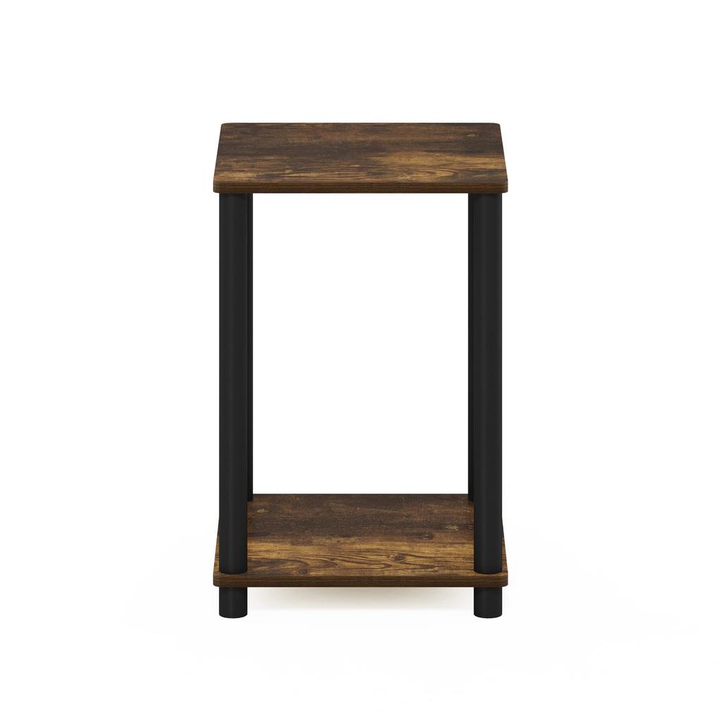 Furinno Haydn Turn-N-Tube Side Table, Amber Pine/Black [Officially Imported from Japan]