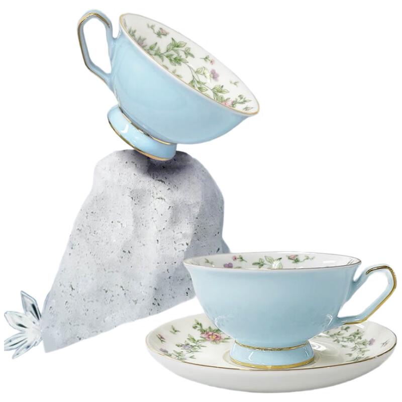 Luolai Sweet Flower Language Double Cup and Saucer Set