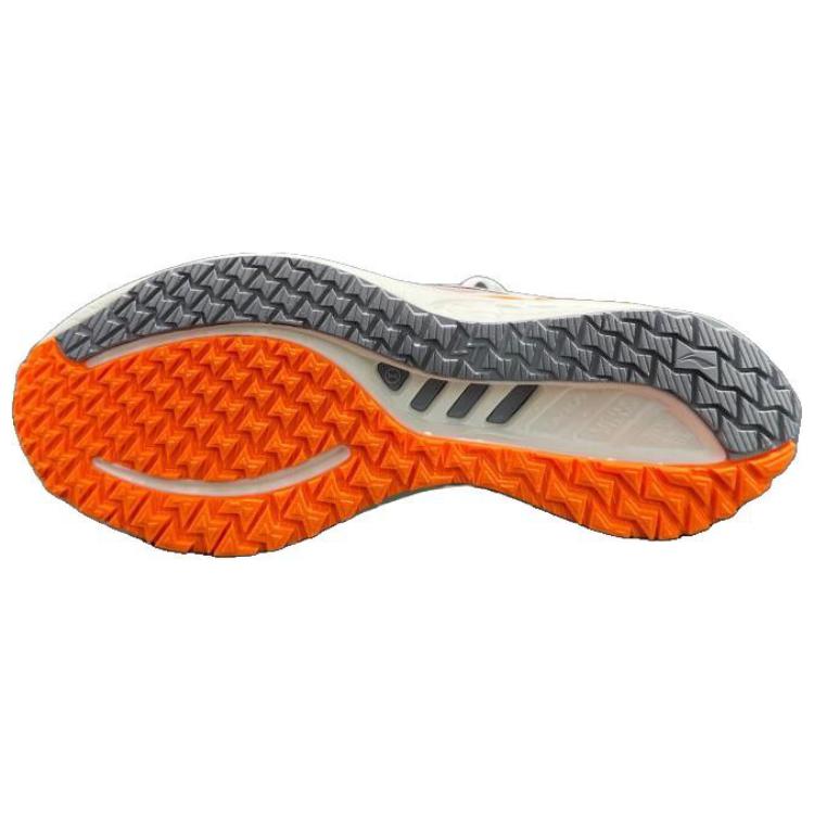 Li-Ning Comfortable Versatile Shock Absorbing Non-Slip Durable Low-Top Running Shoes Women Sneakers White Orange ARBU004-1