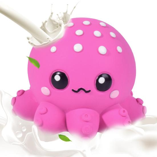 Sea Animal Dog Toy Latex Squeaky Octopus Dog Chew Toy Floating Shark Puffer Fish Toy for Dogs Fetch Game