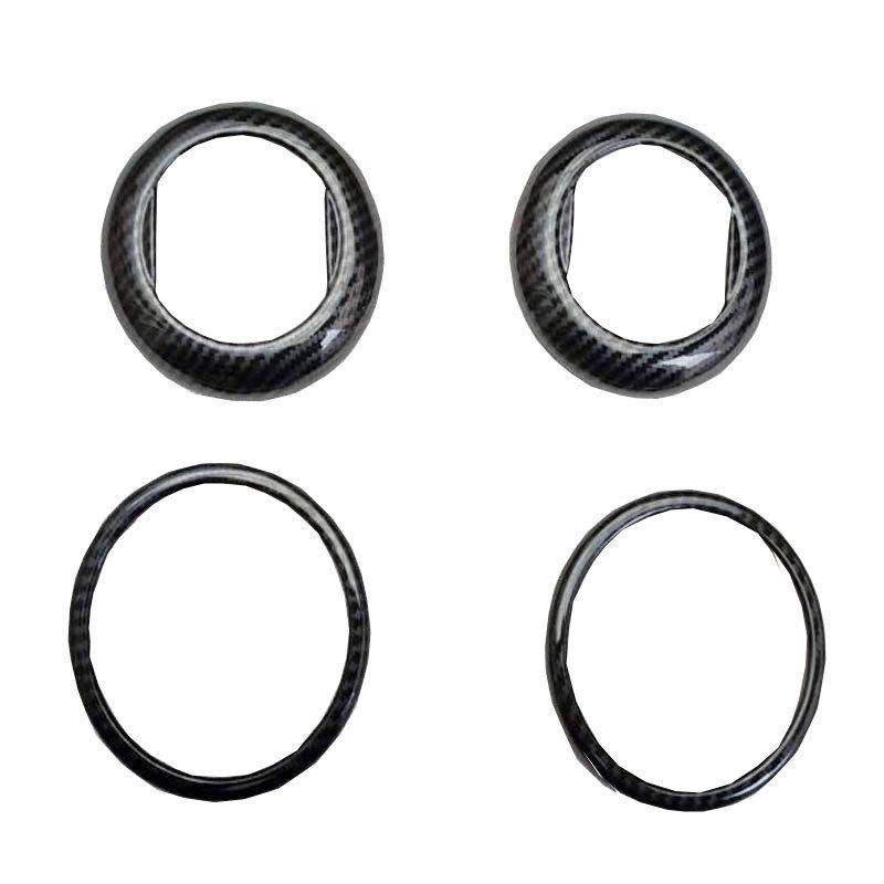 ABS Chrome Dashboard Air Vent Trim Cover Bezel Interior Garnish Front Water Glass Box Cover for Nissan NV200 Evalia 2010 2018