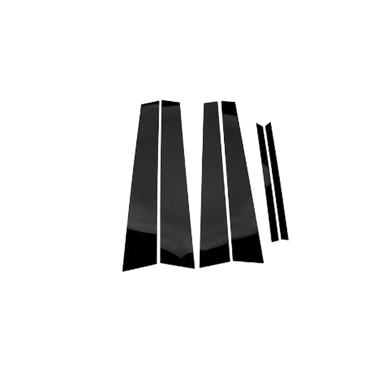 Gloss Black Door Side Trim Pillar Post Fit For Honda CR-V CRV 2 RD 2002 2003 2004 -2006 Window Drcoration Sticker Accessories