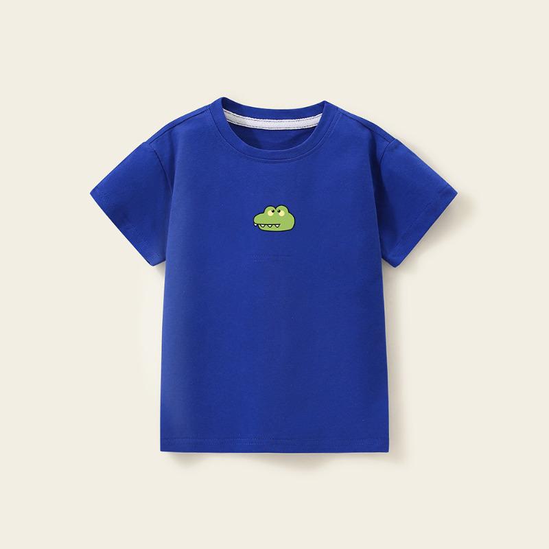 Белая футболка с короткими рукавами для детского сада для мальчиков — фото 3